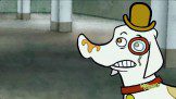 Hazy talking dog animation