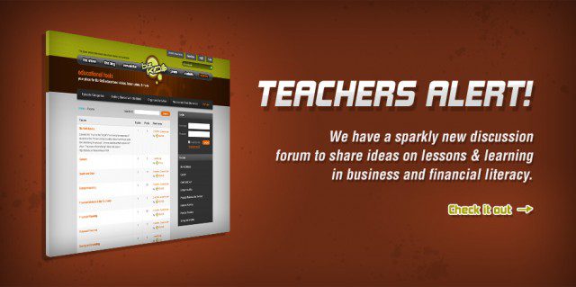 A website with the words teachers alert.