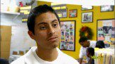 Man at the gallery shop