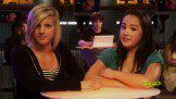 Two women atr talking at office